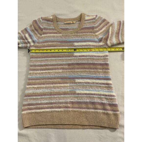 Soft Surroundings Wrenley‎ Stripe Sweater size medium - Picture 7 of 8